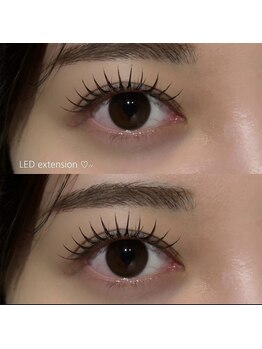 ノラ シブヤ(NORA SHIBUYA)/目力アップ！まつ毛エクステ上下