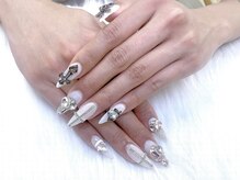 クイーンネイル 新宿(Queen nail)/長さ出しパーツ付け放題