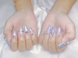 シンプル持込　ブルーマググラデ