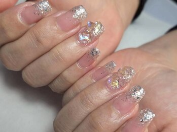 夏子ネイル アンド スクール/ワンポイントストーン4300円