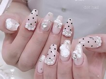 nail salon mimi【4月上旬 NEW OPEN（予定）】/ドット×バラ