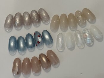 オルネイル(olunail)の写真/【アート付き定額制】デザインに悩む時間がない人にもオススメ◎今回選びきれなくても、次回また楽しめる♪