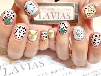 プロフェッショナル ネイルサロン ラヴィアス(LAVIAS)/【ジェル】10本アートし放題