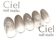シエルネイルスタジオ 新宮店(Ciel nail studio)/フラワーグラデーション