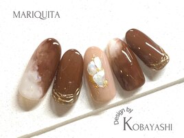カフェラテ×ミラー