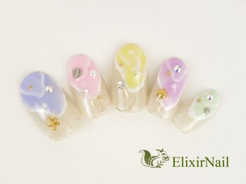 エリクサーネイル 神田(Elixir Nail)/やり放題/クーポン使用
