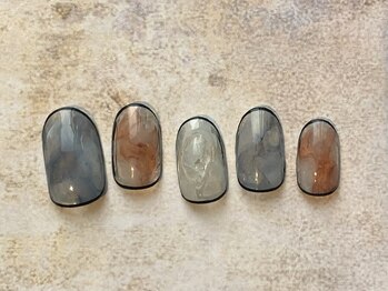 シープラスエー(C+A)/インクアート×囲みネイル