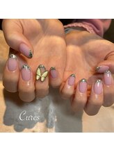 キュアーズ ネイル(CURES NAIL)/ガラスフレンチ