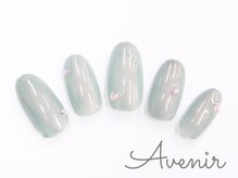 アヴィニール 表参道(Avenir)/グリーンオーロラネイル
