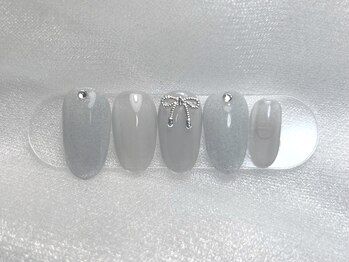 ネイルバイピヌ(nail by pinu)/定額シンプルアートコース