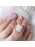【 Foot 】親指アート（オフ込）フットバス付き♪　¥8,800