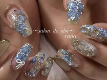 サロンド エルム(salon de elm)/ネモフィラネイルbyルナ