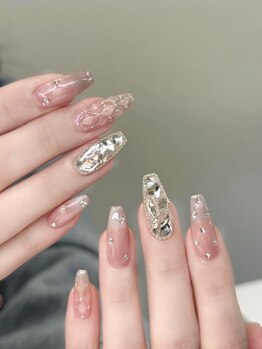 ネイルズ イロハ 池袋店(NAILS 168)/チップ長さだしやり放題