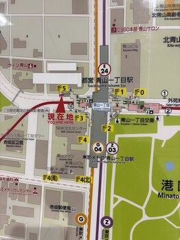 リサプリ(Re: Supple)/青山一丁目駅周辺マップ