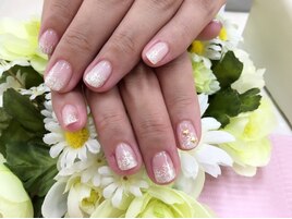 シルバーラメグラ♪星スタッズ