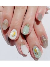 カラン 焼津店(CALIN)/ニュアンス綺麗めネイル