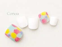 コノア(conoa)/カラフルマットネイル