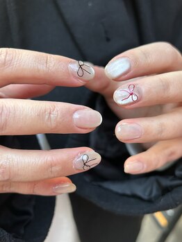 アトリエループ(atelier Loop by shiho)/shihoリボンネイル