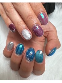 ぷっくりネイル