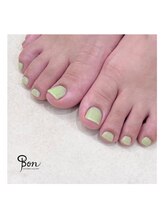 ネイルアトリエ ボン(nail atelier bon)/フットシェラックネイル