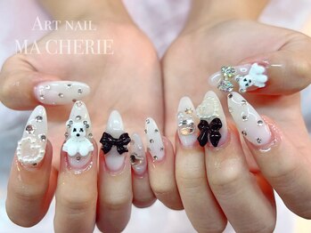 マシェリ(MA CHERIE)/キラキラドット×クマ