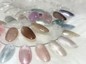 アンドチョア(&チョア)の写真/トレンドのマグネットネイルも◎驚きのプチプラで毎月のネイルも無理なく続けられる嬉しい価格設定が魅力♪