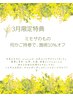 【3月限定】ミモザキャンペーン◎通常価格より10%オフ
