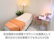 ウィア 越谷店(Uvia)/初回の流れ/韓国肌管理・水光肌