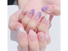 カラン 焼津店(CALIN)/アシンメトリーキュートネイル