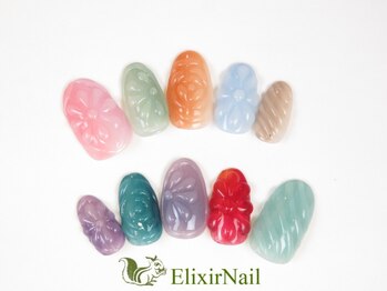 エリクサーネイル 神田(Elixir Nail)/やり放題/クーポン使用