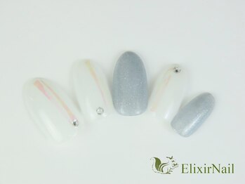 エリクサーネイル 池袋(Elixir Nail)/定額a シンプル/クーポン使用