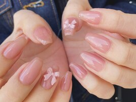 リボンnail