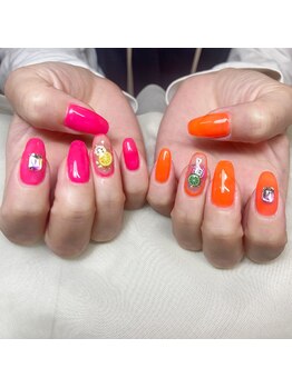 ソワ(sowa)/ネオンカラーネイル