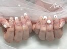 白フレンチネイル