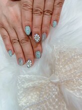 ダリア 大宮店(DAHLIA)/ぷっくりフラワーネイル☆