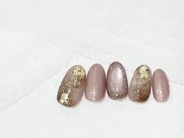 金箔ネイル/マグネットネイル