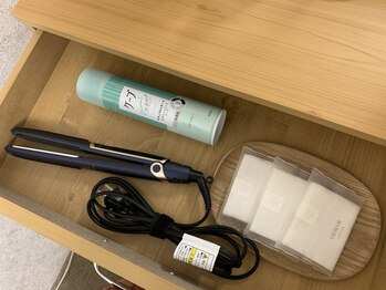 まぶたの間/アメニティー