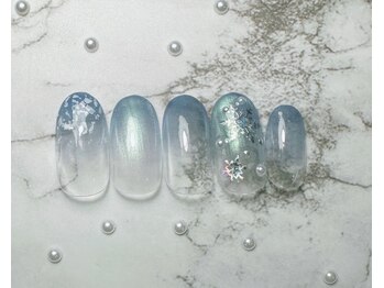 定額SimpleArt スノーブルー