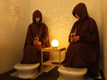 サロン カレア(Salon Kalea)の写真/友達・カップル・親子で整う…よもぎ蒸しで、冷え・疲れ・不調を芯からケア◎2人で心も体もデトックス♪