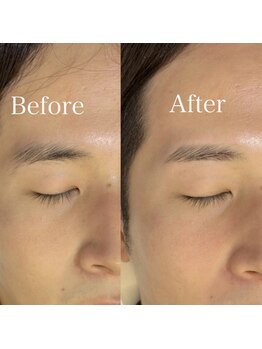 メンズアイブロウサロンバイクロト 天神大名(MEN’S EYEBROW SALON by KUROT)/メンズアイブロウ/間引き