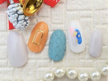 ネイルズガッシュ 武蔵小山店(NAILsGUSH)/*モードニット*