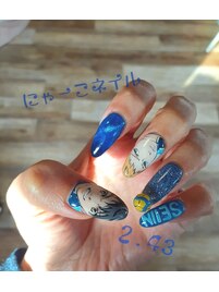 痛ネイル☆持ち込みデザイン
