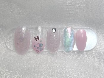 ネイルバイピヌ(nail by pinu)/定額シンプルアートコース