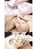 小顔・ハリツヤ】ハイパーナイフ(顔)＋ララピール＋パック90分￥22000