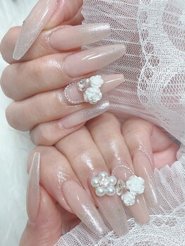 ミコ(Miko)の写真/上品美フォルムデザインをご用意！長さ出しもおまかせ♪爪の形を綺麗に整え、短い方や形が気になる方に◎