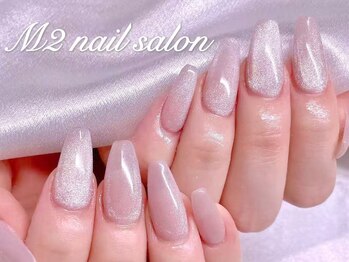 エムズ ネイルサロン(M2)/長さだしマグネットワンカラー