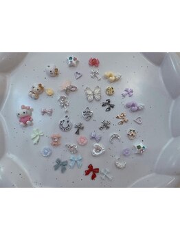 カラー・パーツの種類が豊富