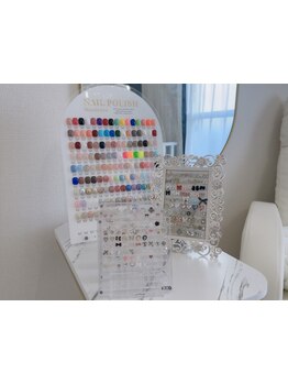 カラー・パーツの種類が豊富