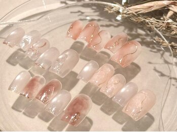 ニュアンスネイル:aoi