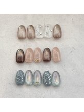 ザ フタコネイル(the 25 Nail)/4月　Monthly design